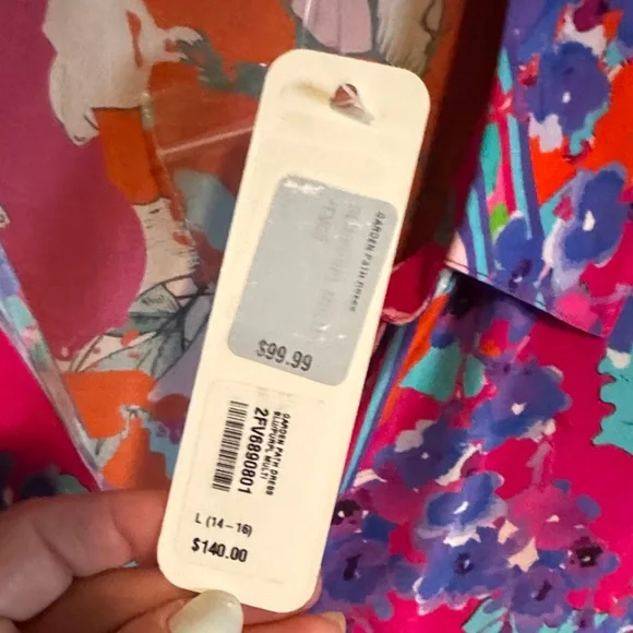 Soft surroundings button down dress - Picture 3 of 5